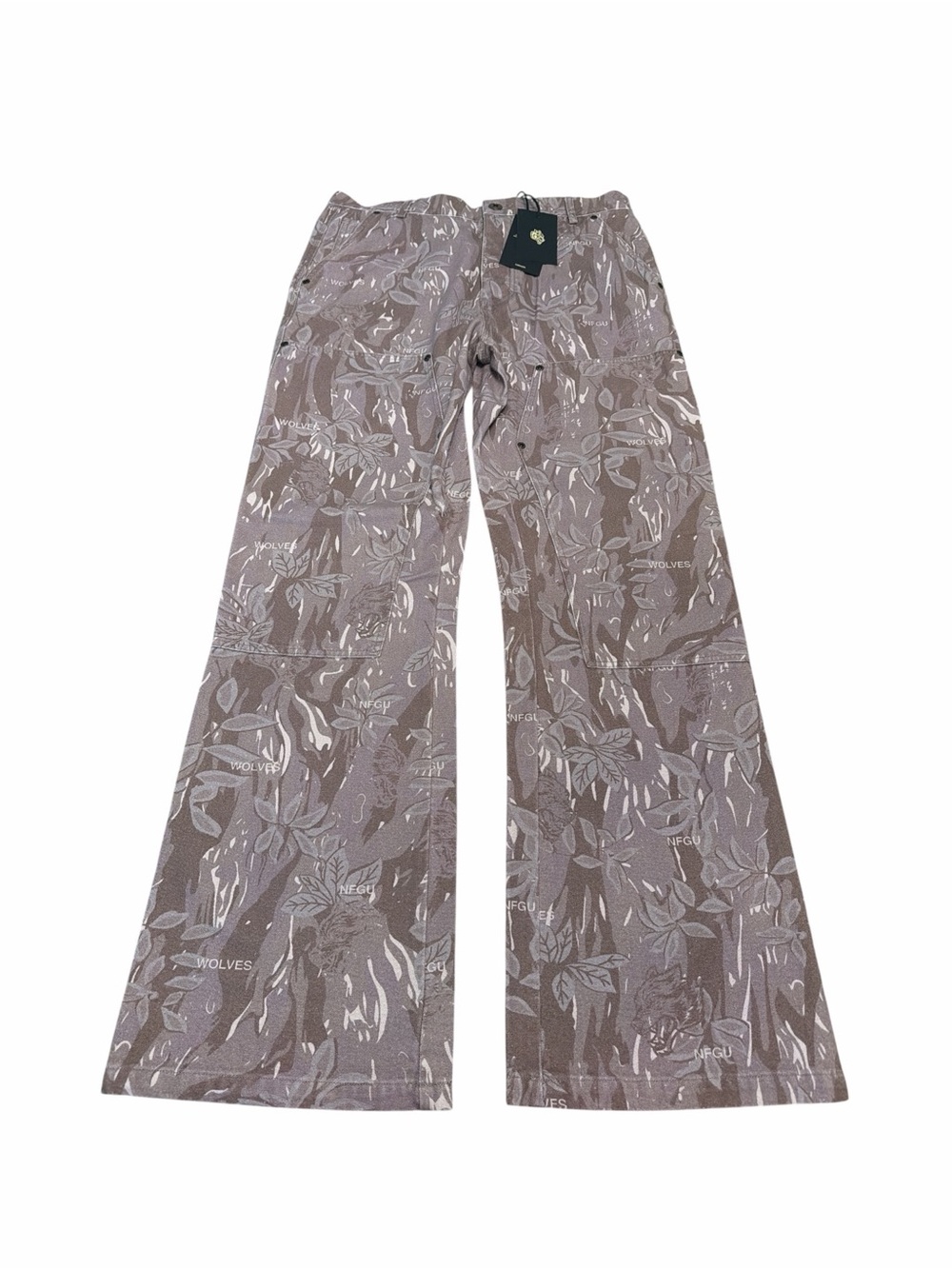 Streetwear Camo Flare Carpenter Pants Darc Sport NWT 32